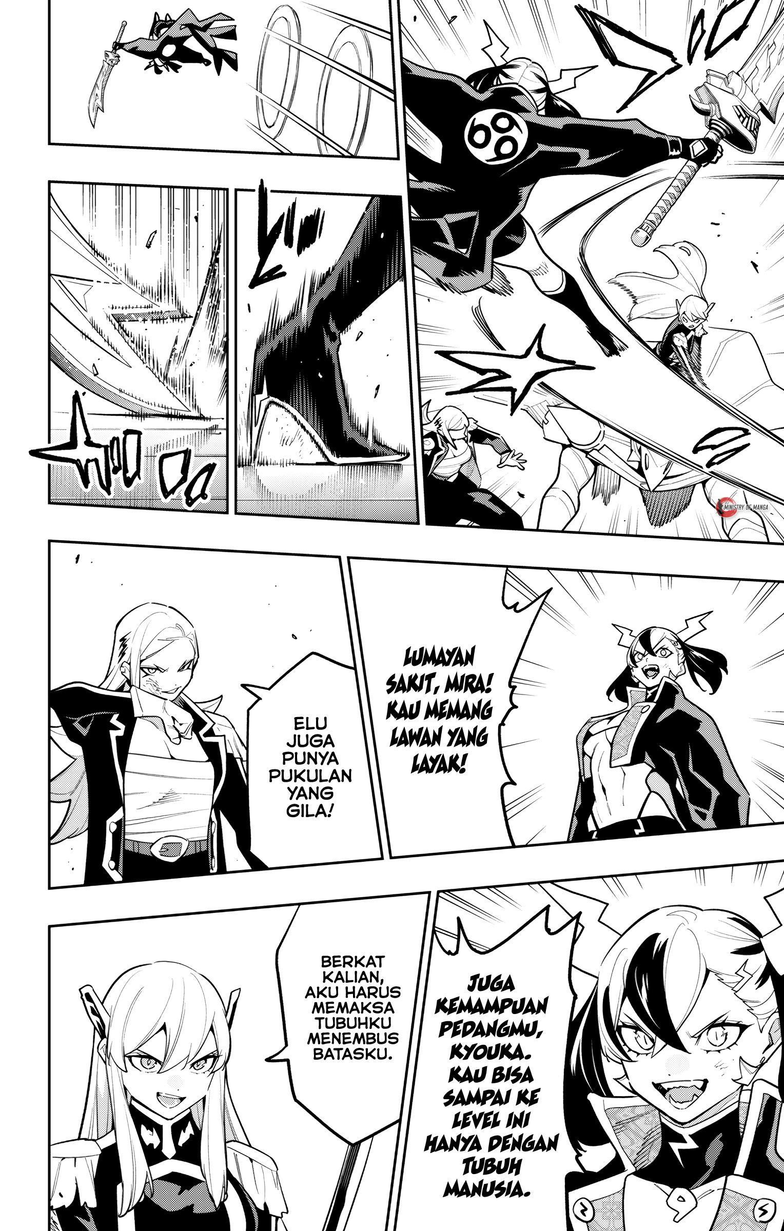 Halaman 17 dari Mato Seihei no Slave Chapter 176