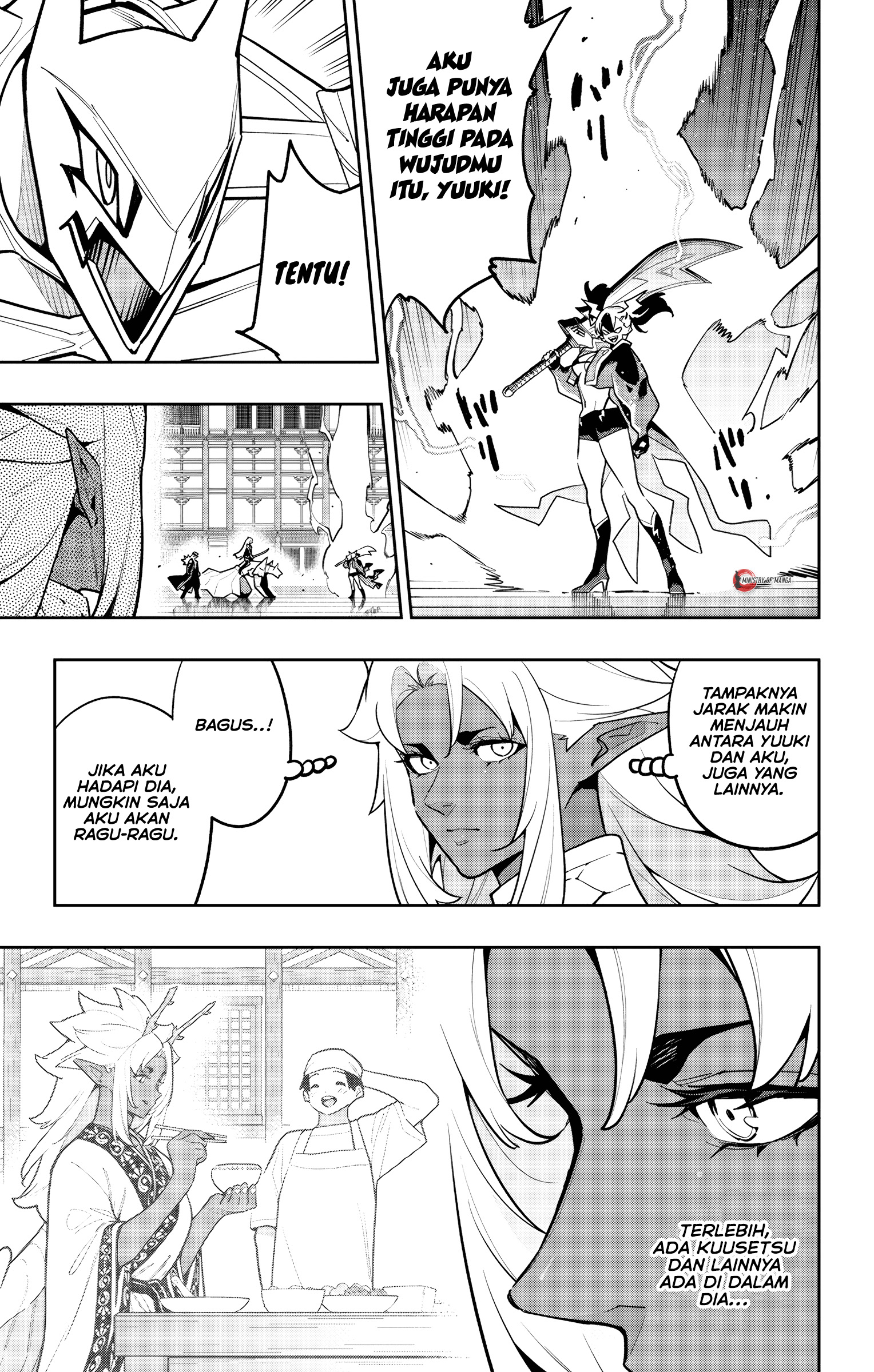 Halaman 18 dari Mato Seihei no Slave Chapter 176