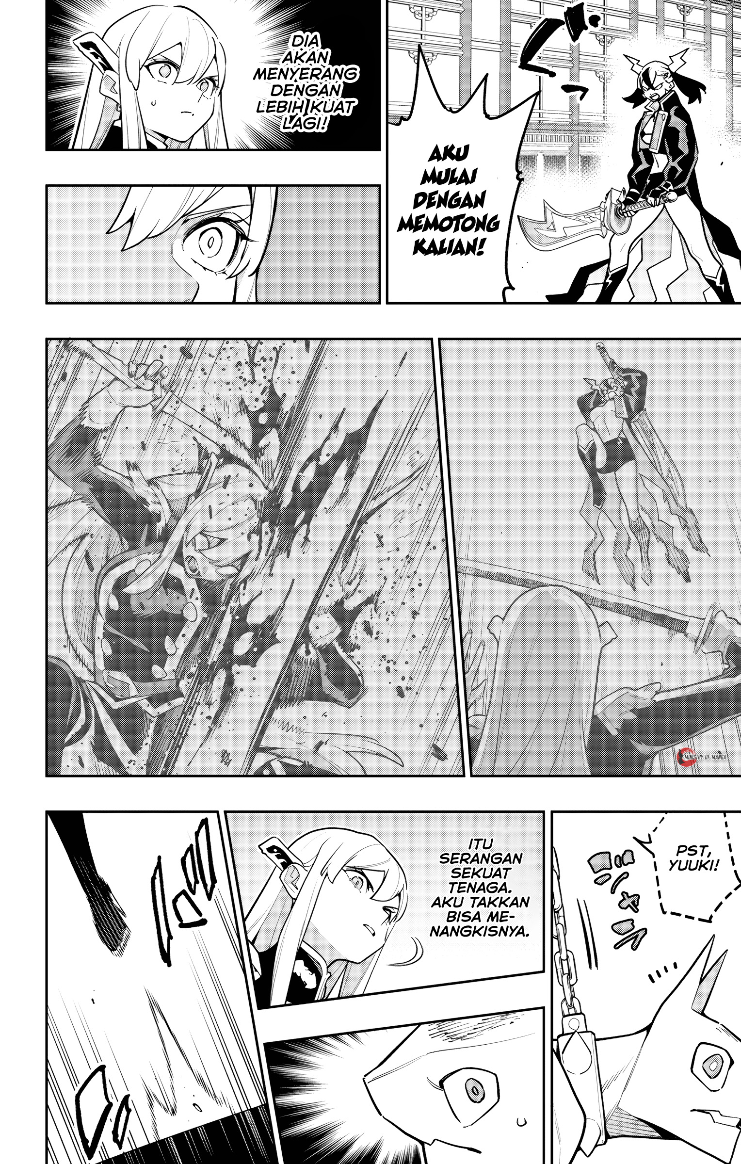 Halaman 9 dari Mato Seihei no Slave Chapter 176