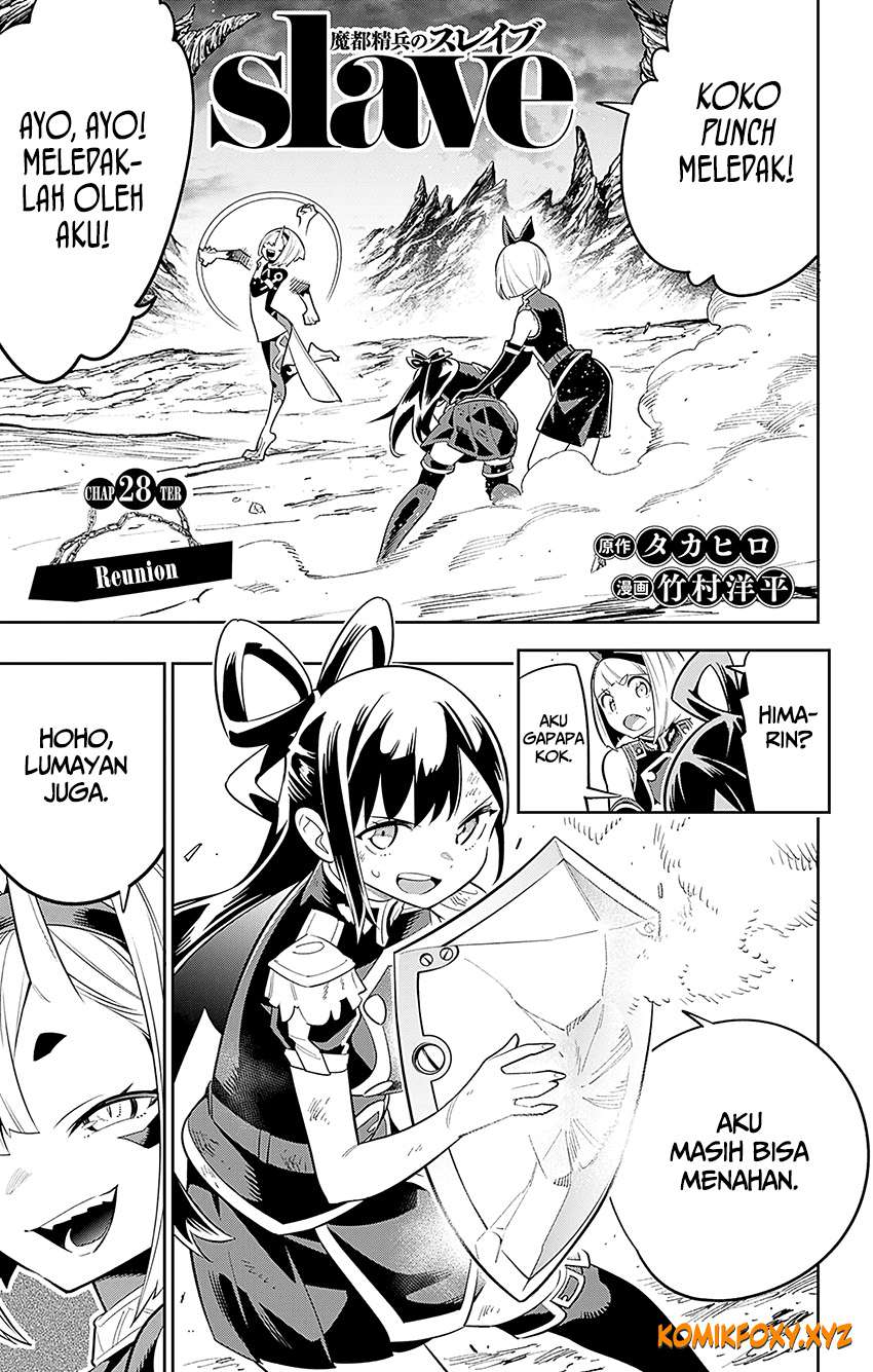 Halaman 2 dari Mato Seihei no Slave Chapter 28