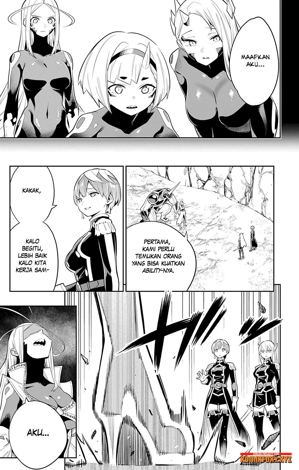 Halaman 8 dari Mato Seihei no Slave Chapter 33