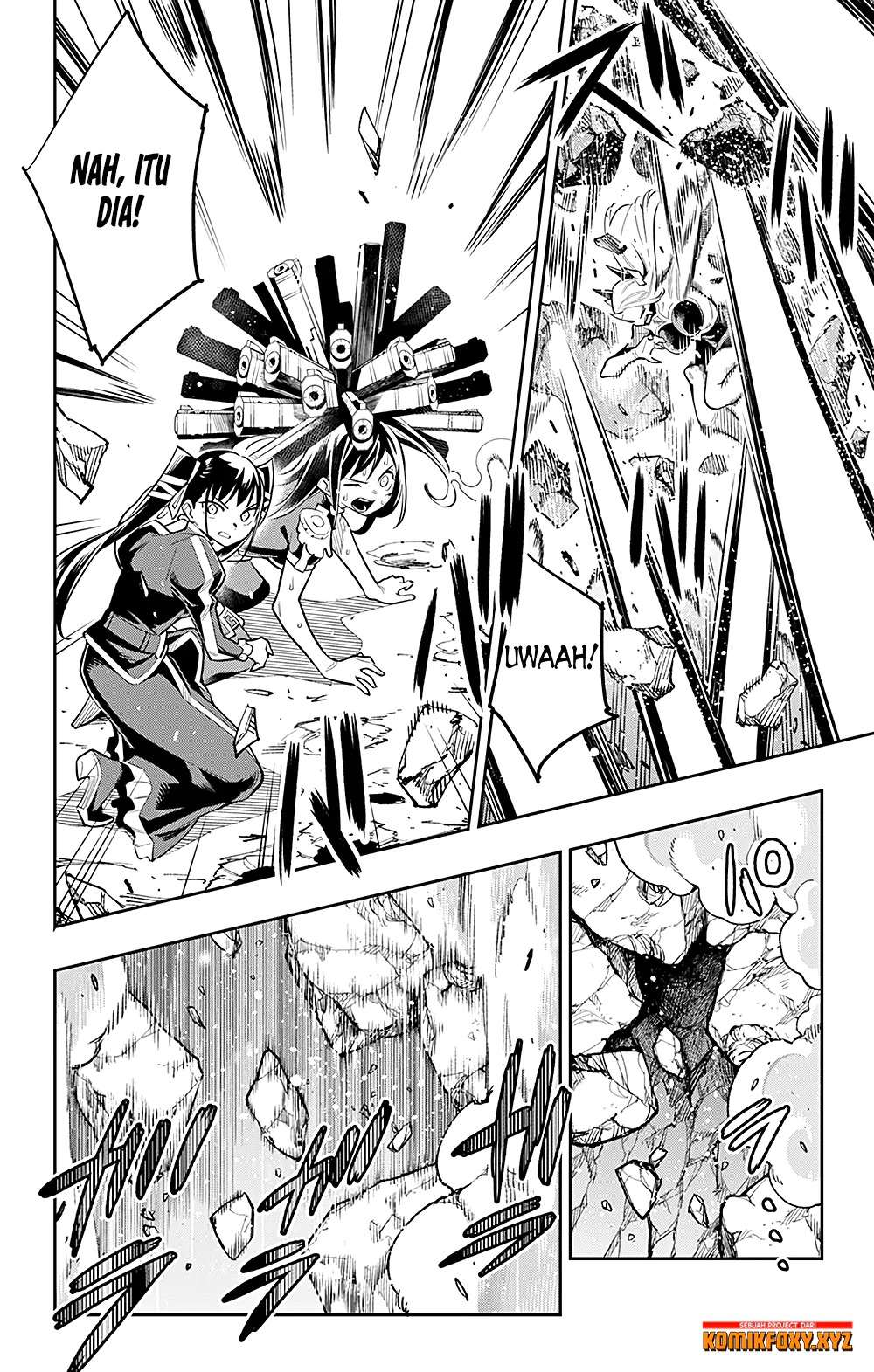 Halaman 16 dari Mato Seihei no Slave Chapter 36