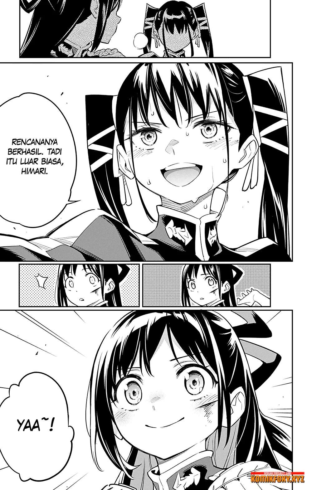 Halaman 19 dari Mato Seihei no Slave Chapter 36