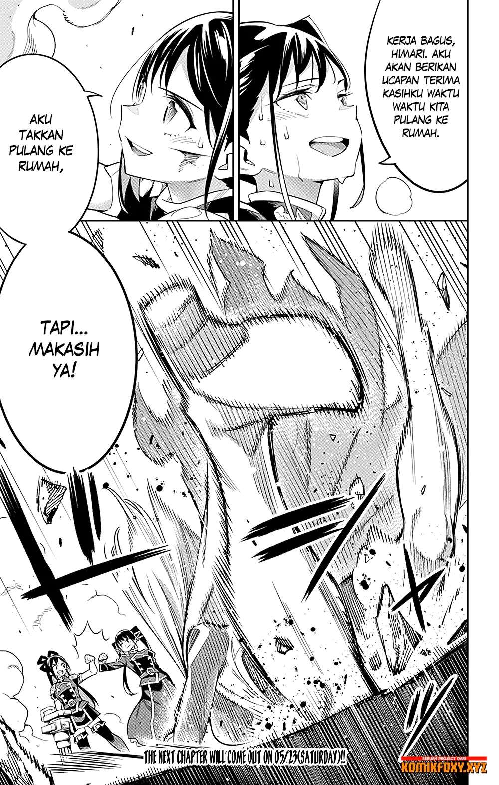 Halaman 21 dari Mato Seihei no Slave Chapter 36