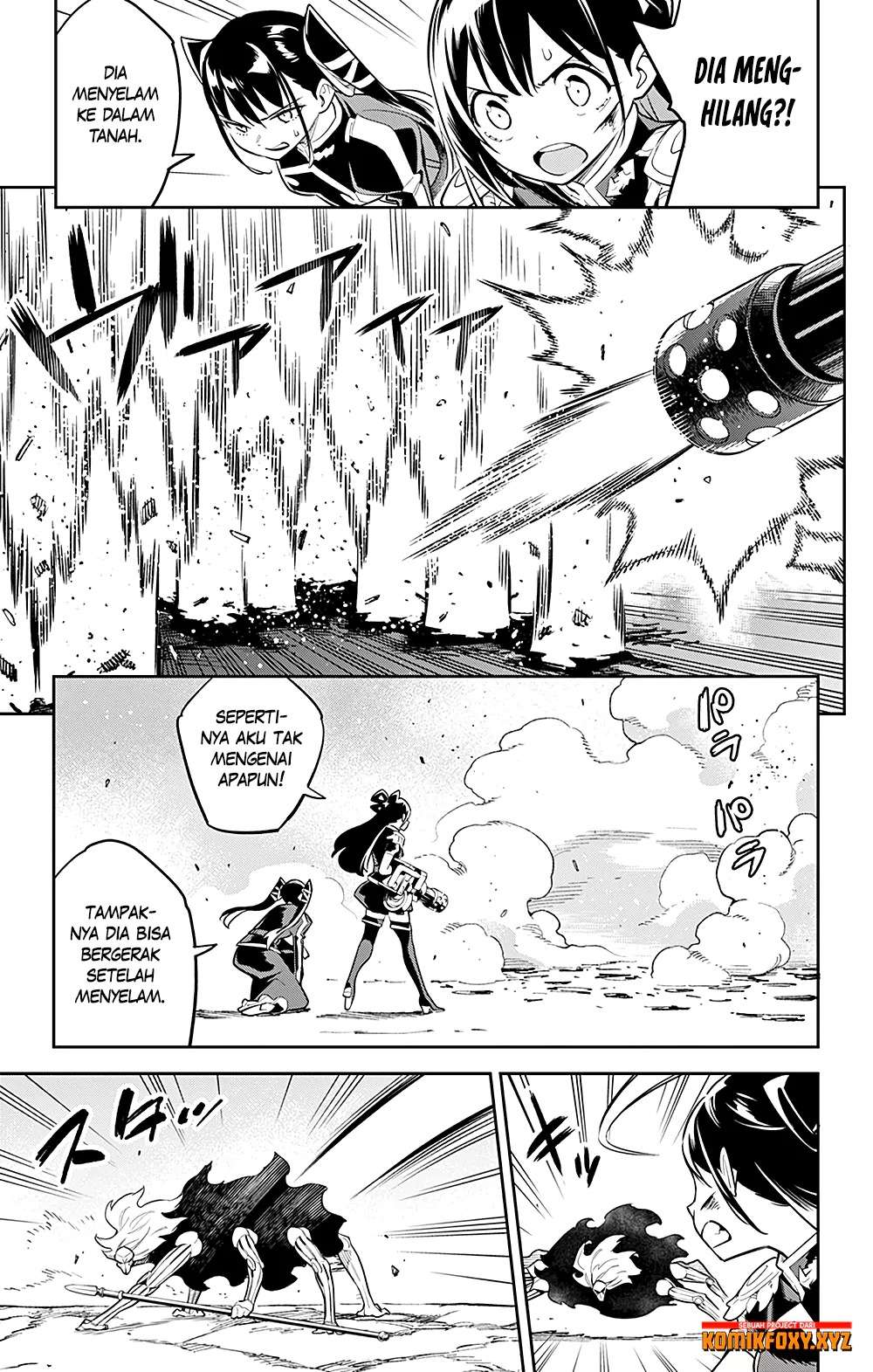 Halaman 4 dari Mato Seihei no Slave Chapter 36