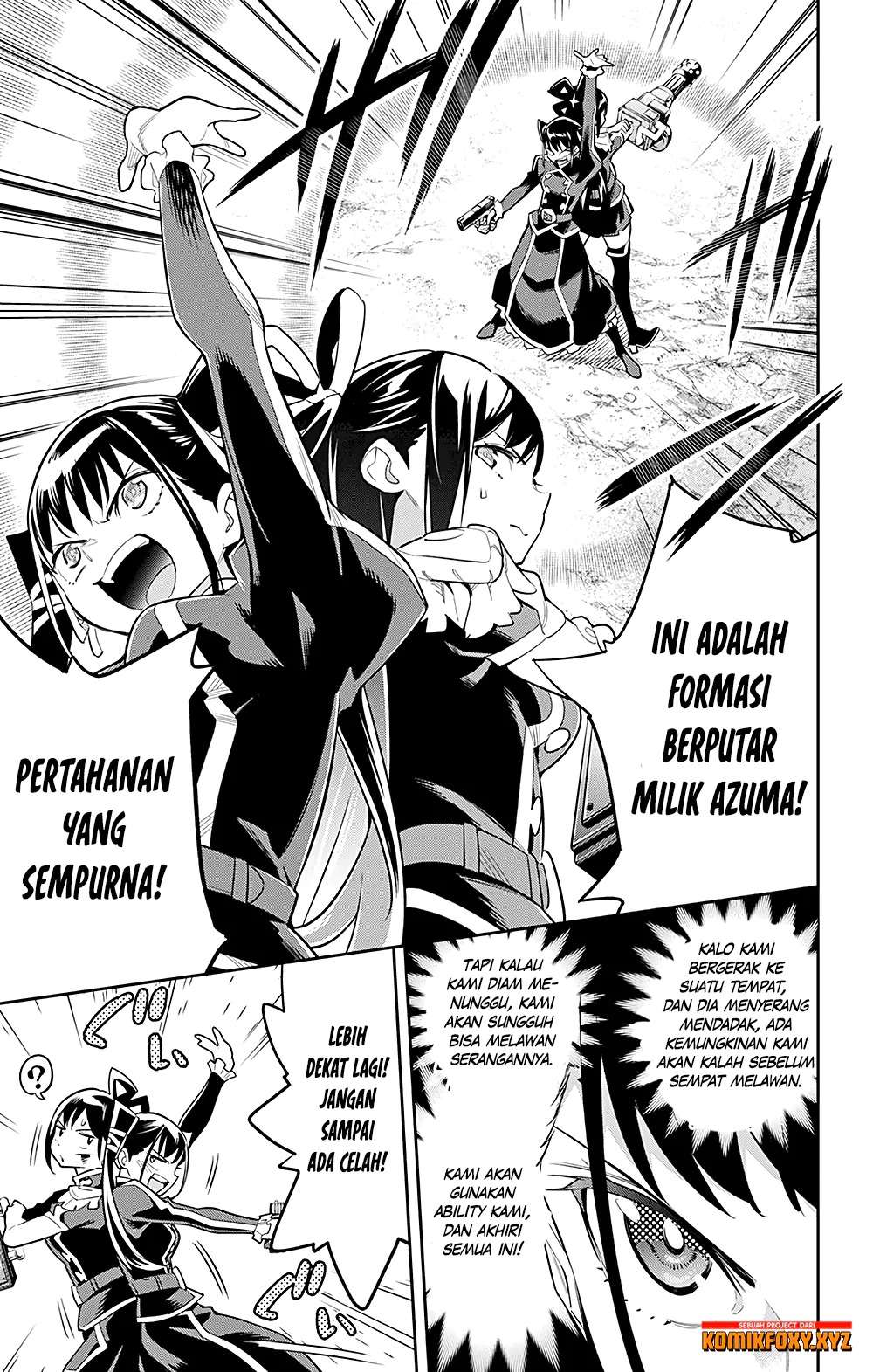 Halaman 6 dari Mato Seihei no Slave Chapter 36