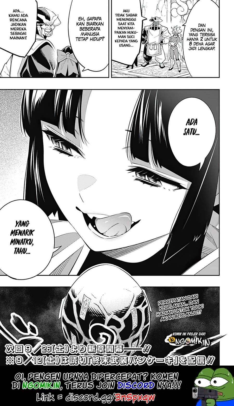 Halaman 21 dari Mato Seihei no Slave Chapter 43
