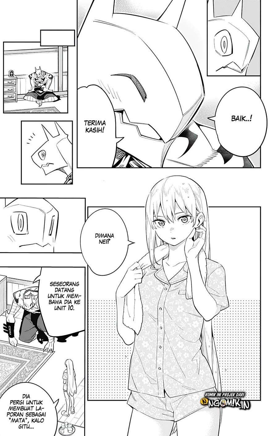 Halaman 6 dari Mato Seihei no Slave Chapter 43