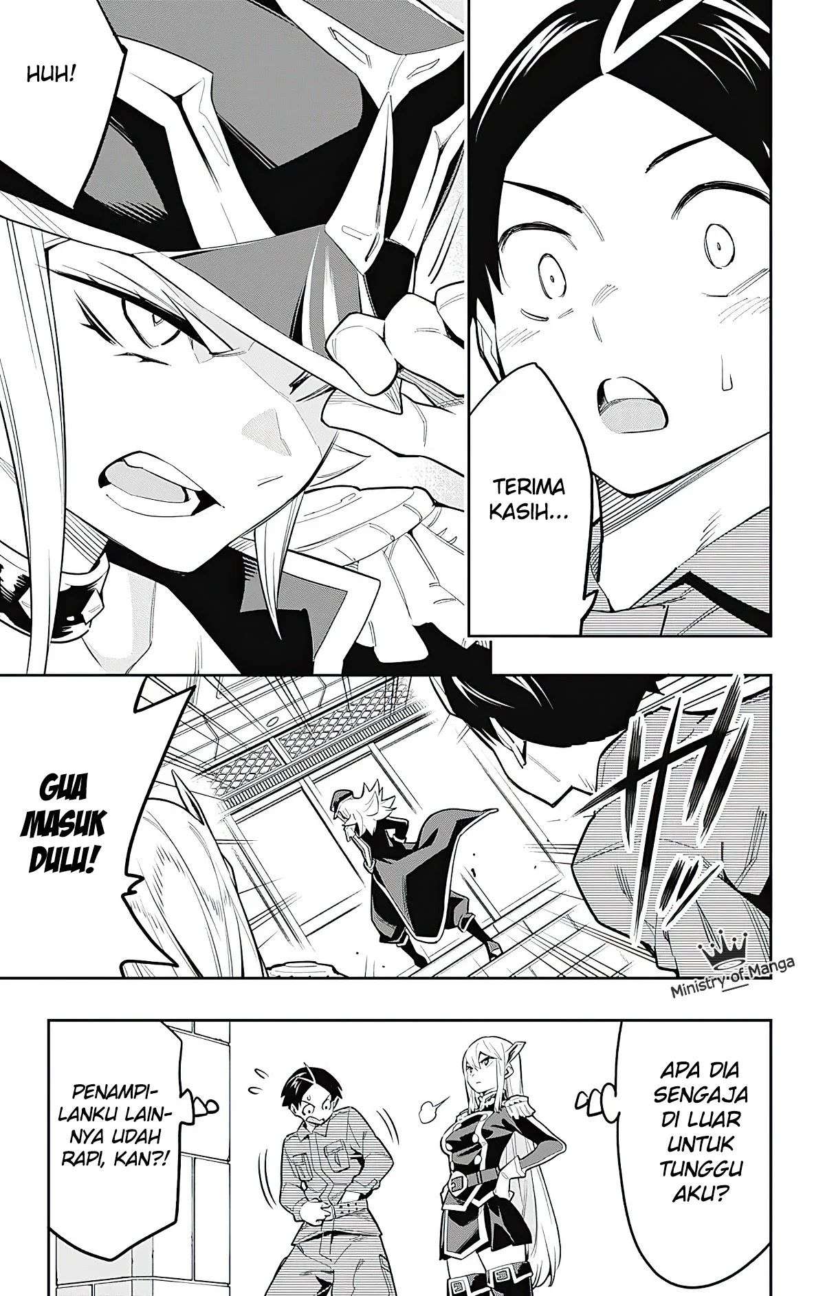 Halaman 10 dari Mato Seihei no Slave Chapter 46