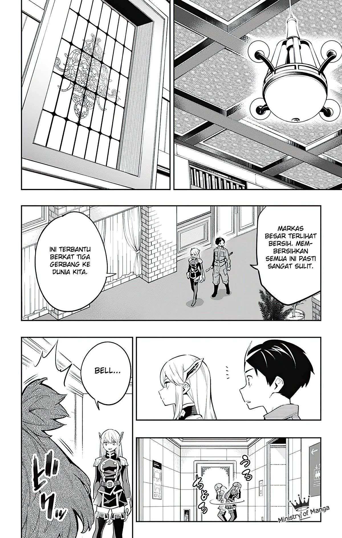 Halaman 11 dari Mato Seihei no Slave Chapter 46