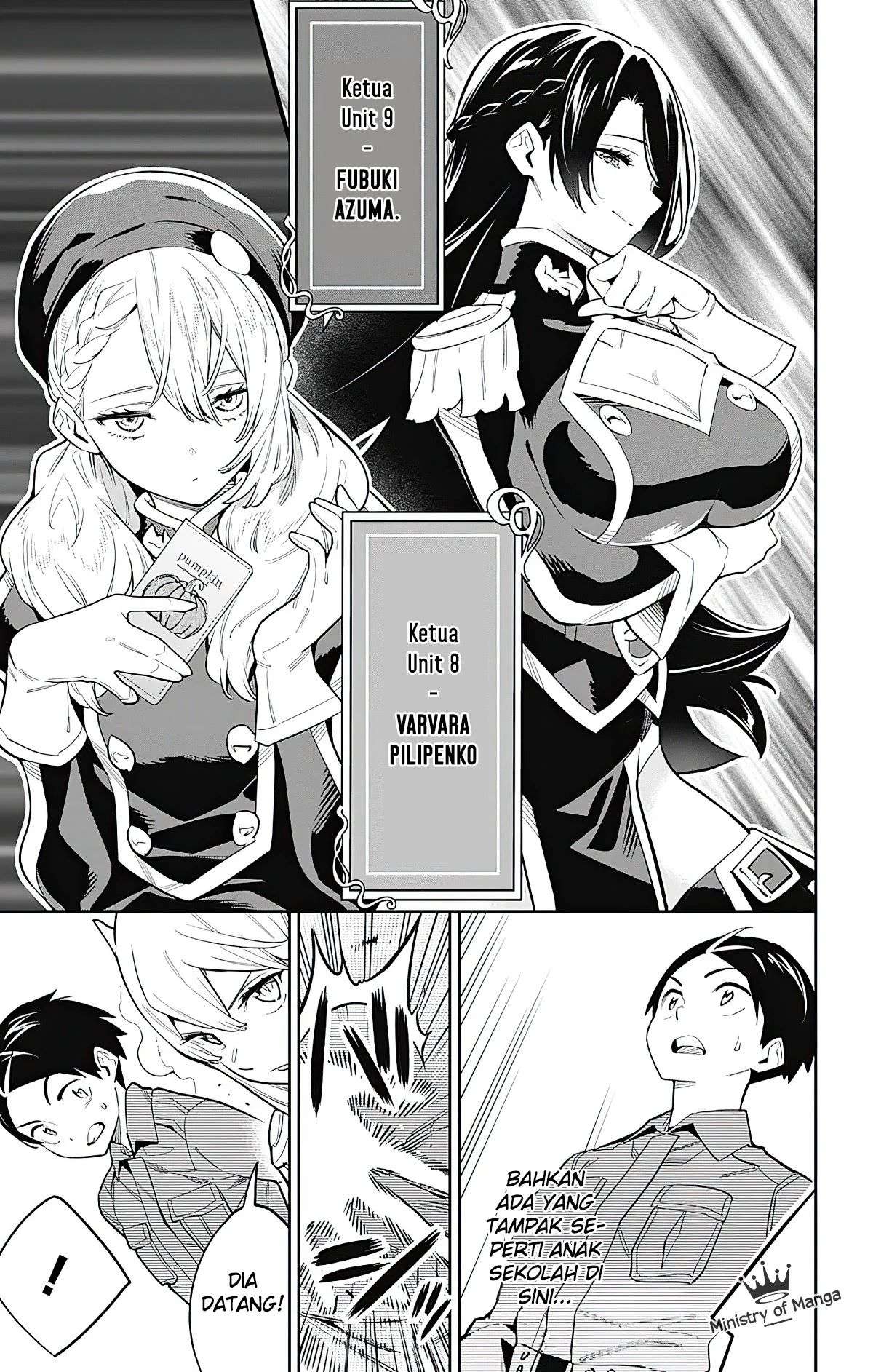 Halaman 16 dari Mato Seihei no Slave Chapter 46