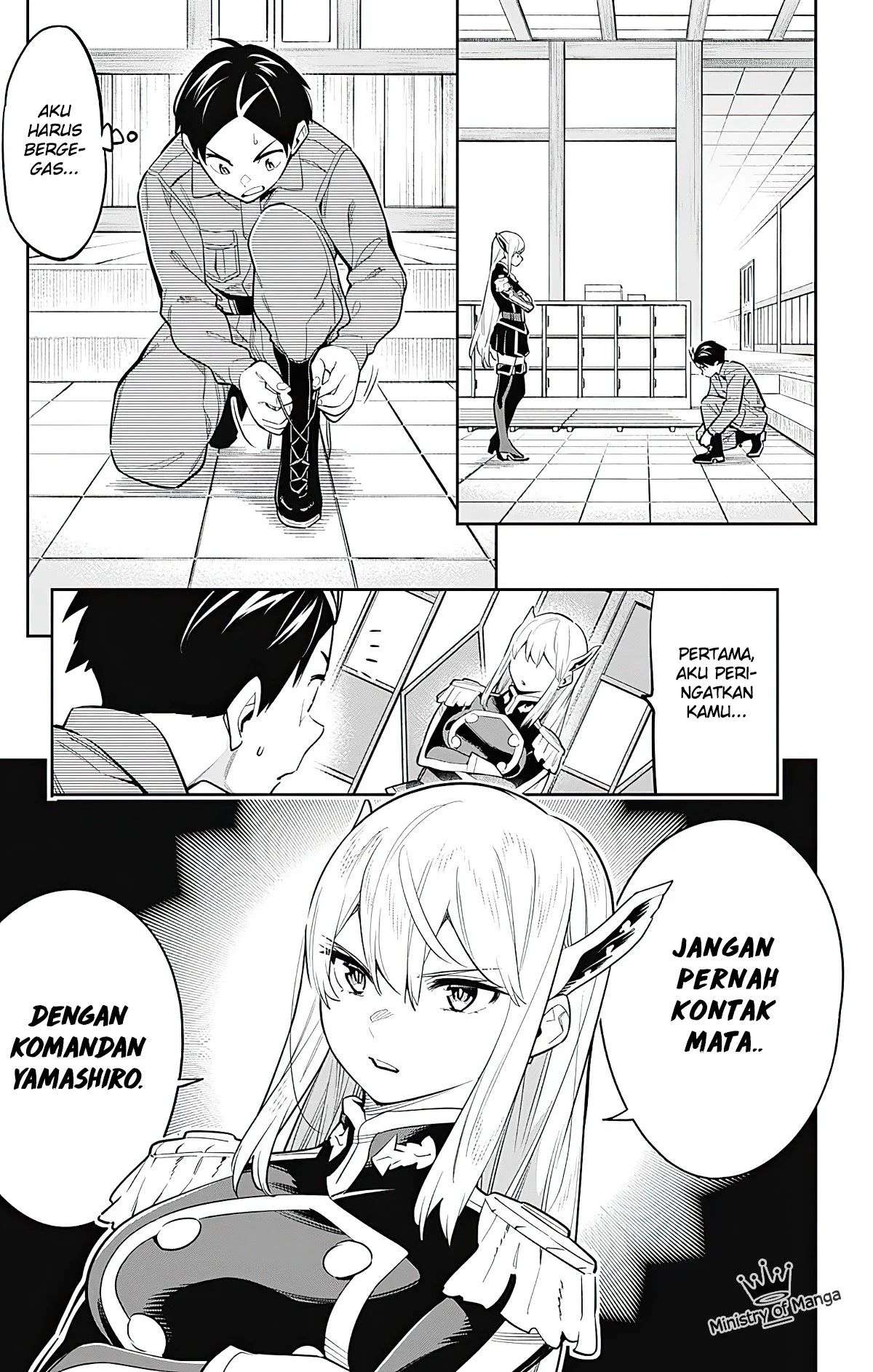 Halaman 2 dari Mato Seihei no Slave Chapter 46