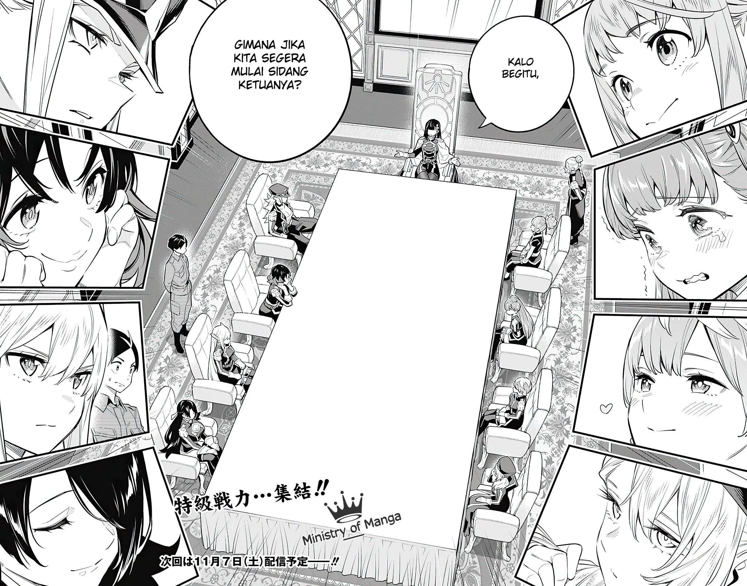 Halaman 21 dari Mato Seihei no Slave Chapter 46