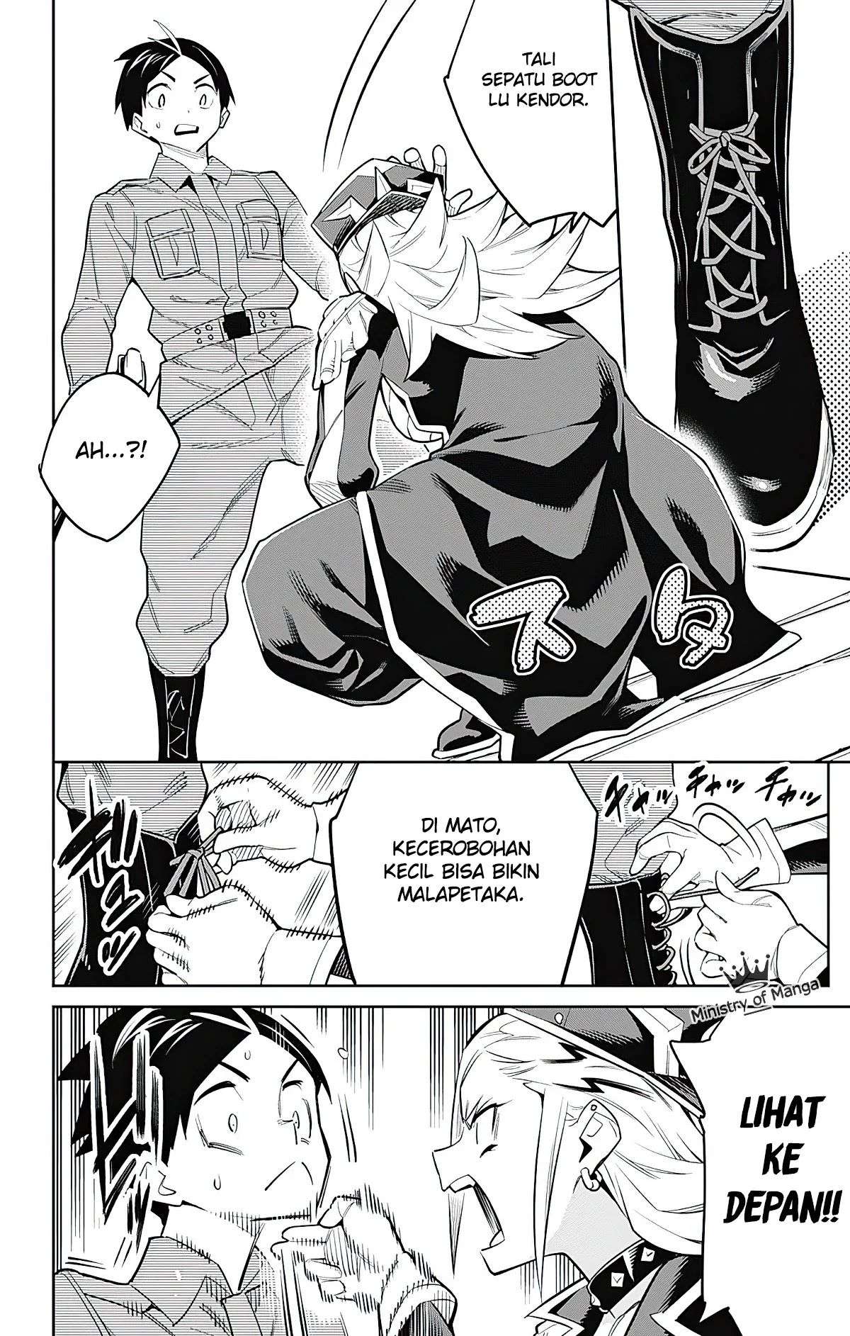 Halaman 9 dari Mato Seihei no Slave Chapter 46