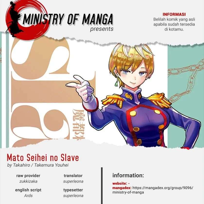 Halaman 1 dari Mato Seihei no Slave Chapter 53