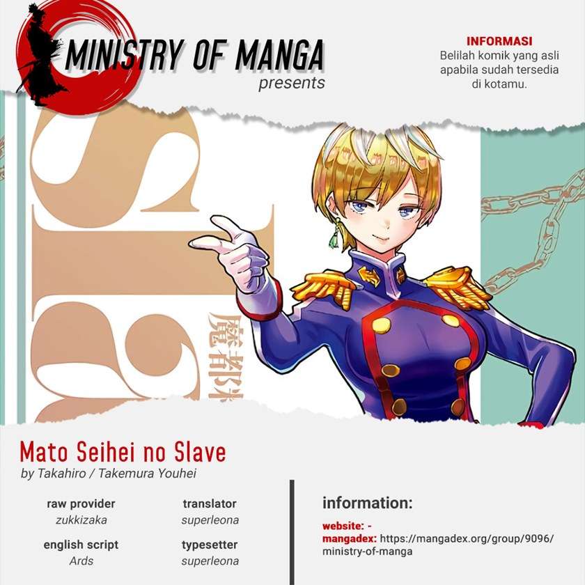 Halaman 1 dari Mato Seihei no Slave Chapter 65