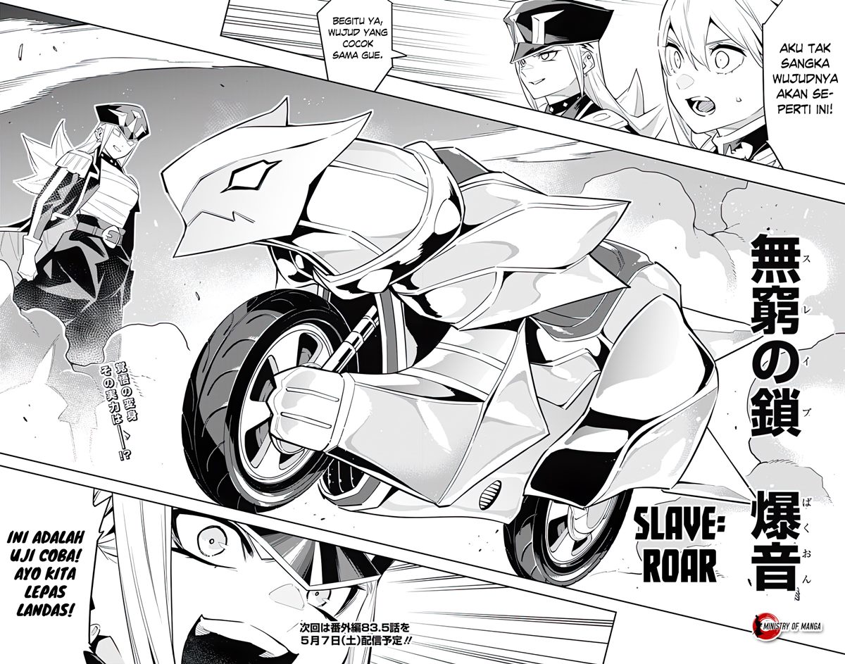 Halaman 19 dari Mato Seihei no Slave Chapter 83