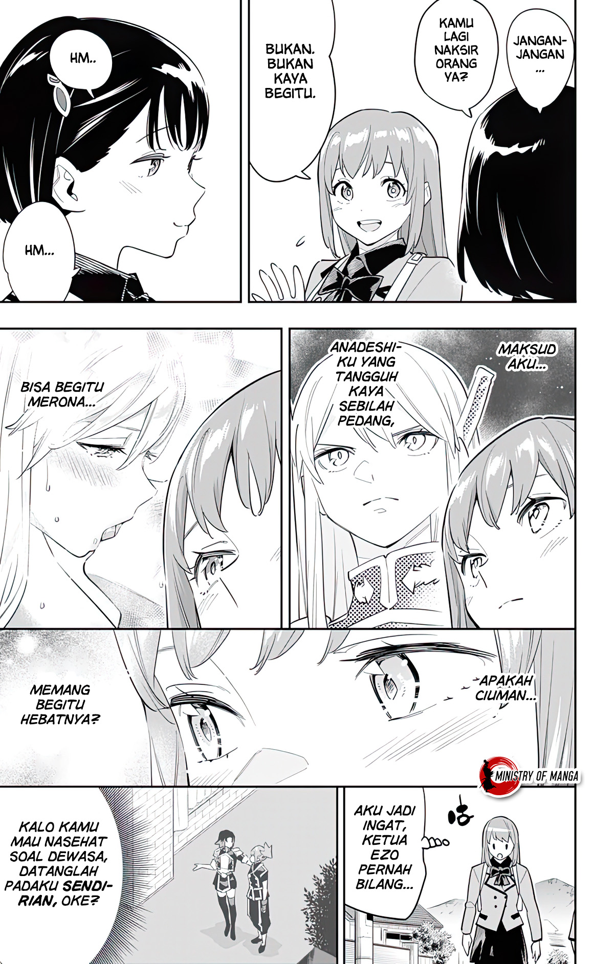 Halaman 16 dari Mato Seihei no Slave Chapter 90