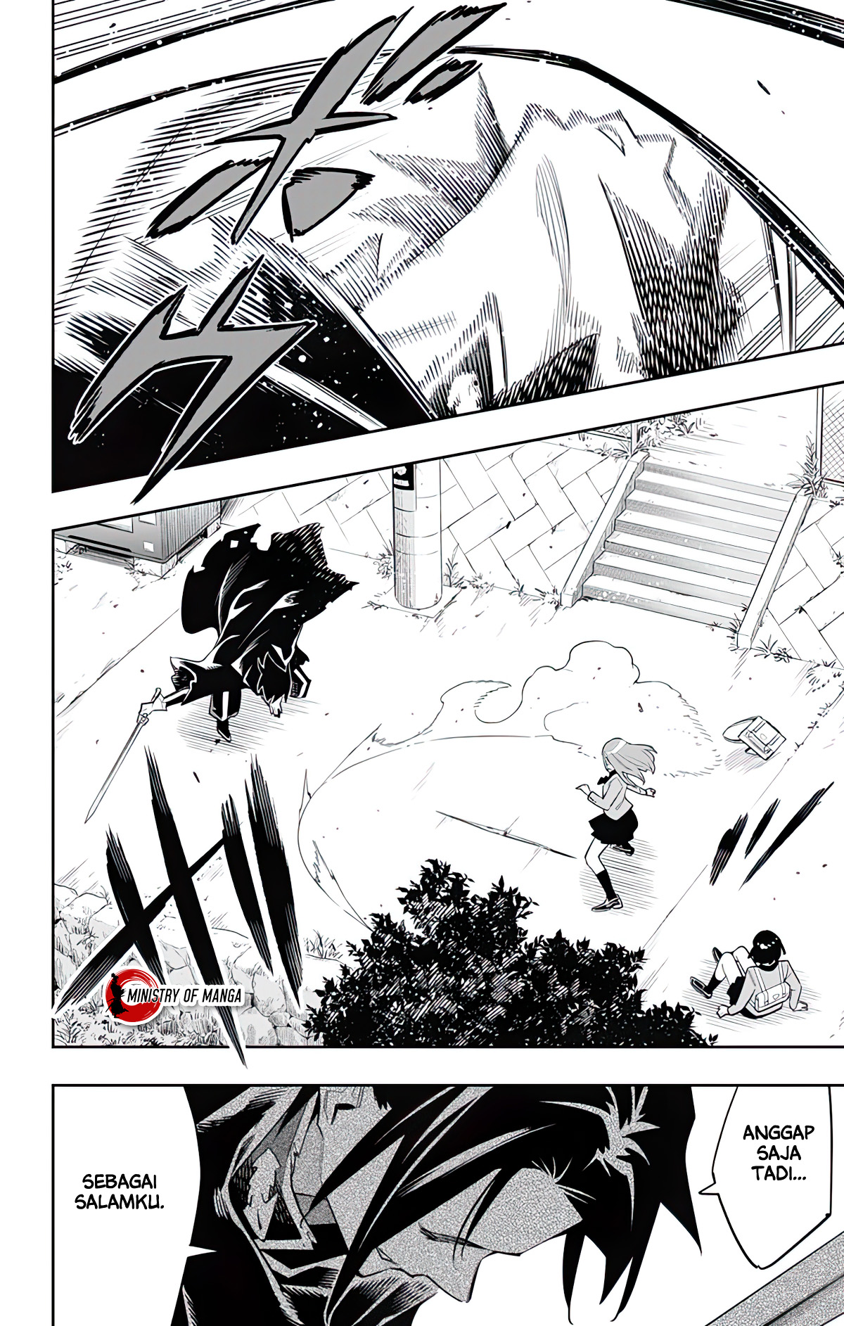 Halaman 21 dari Mato Seihei no Slave Chapter 90