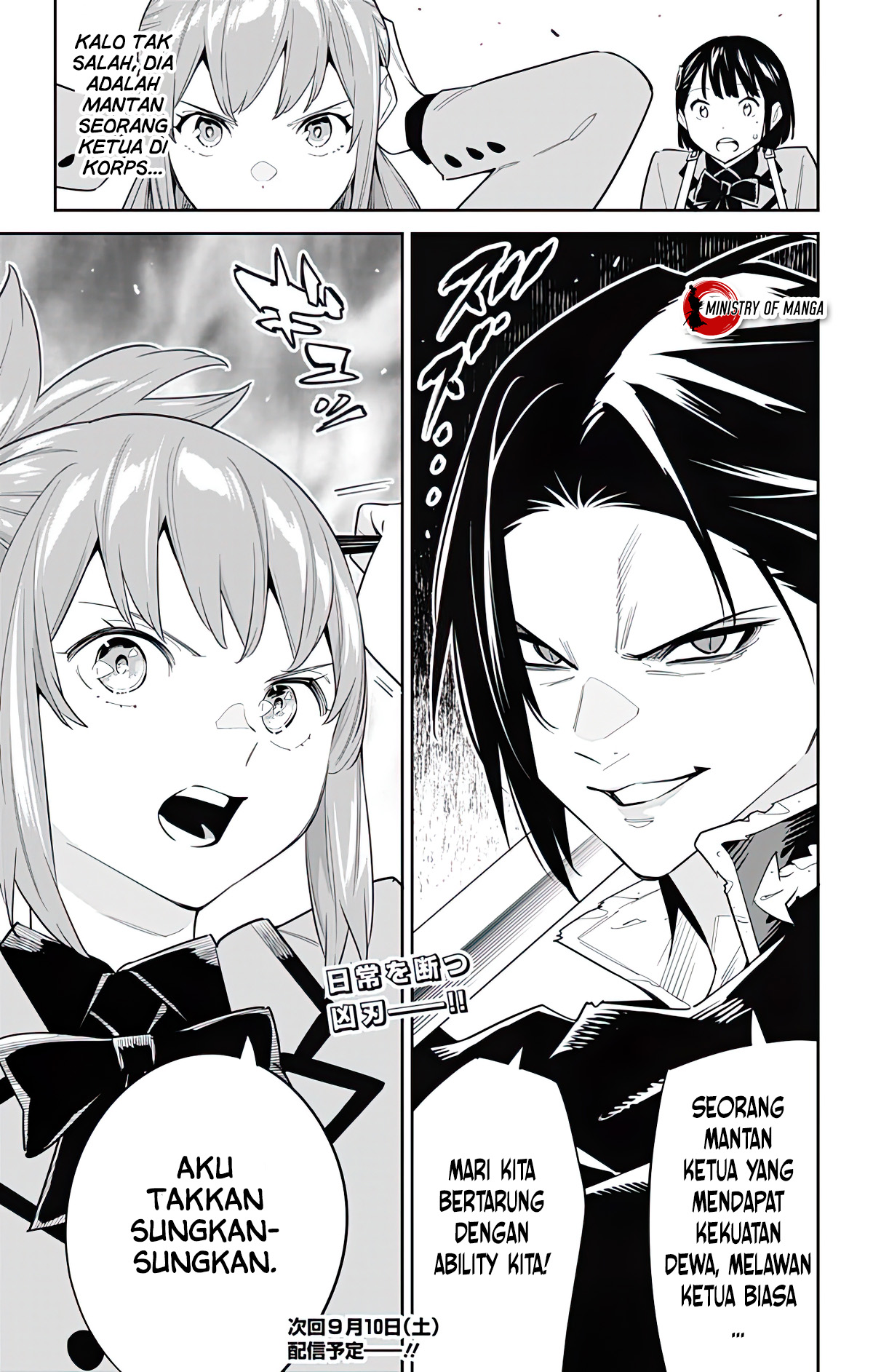 Halaman 22 dari Mato Seihei no Slave Chapter 90