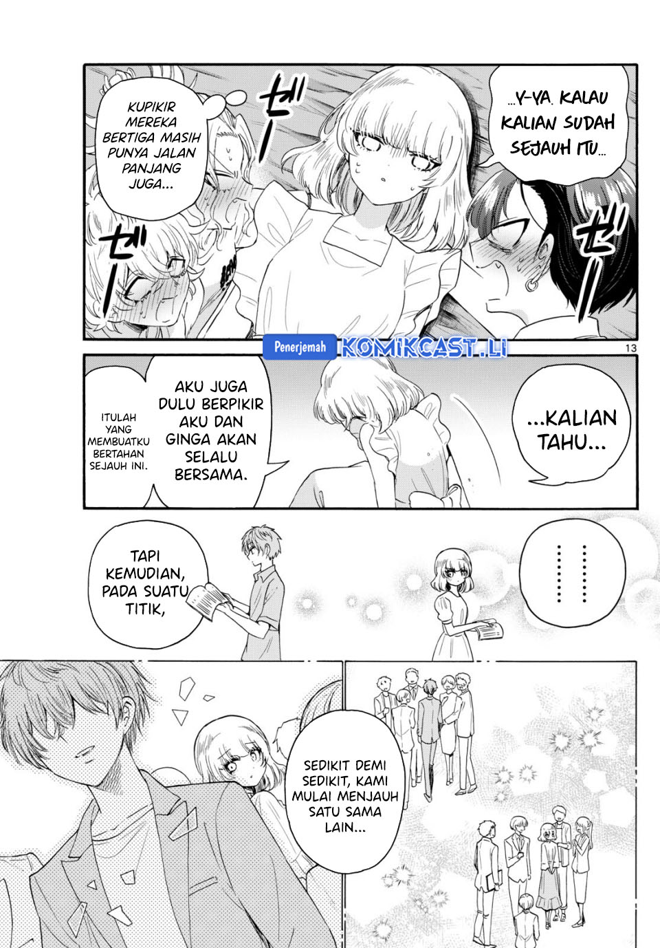 Halaman 14 dari Mikadono Sanshimai wa Angai, Choroi. Chapter 105