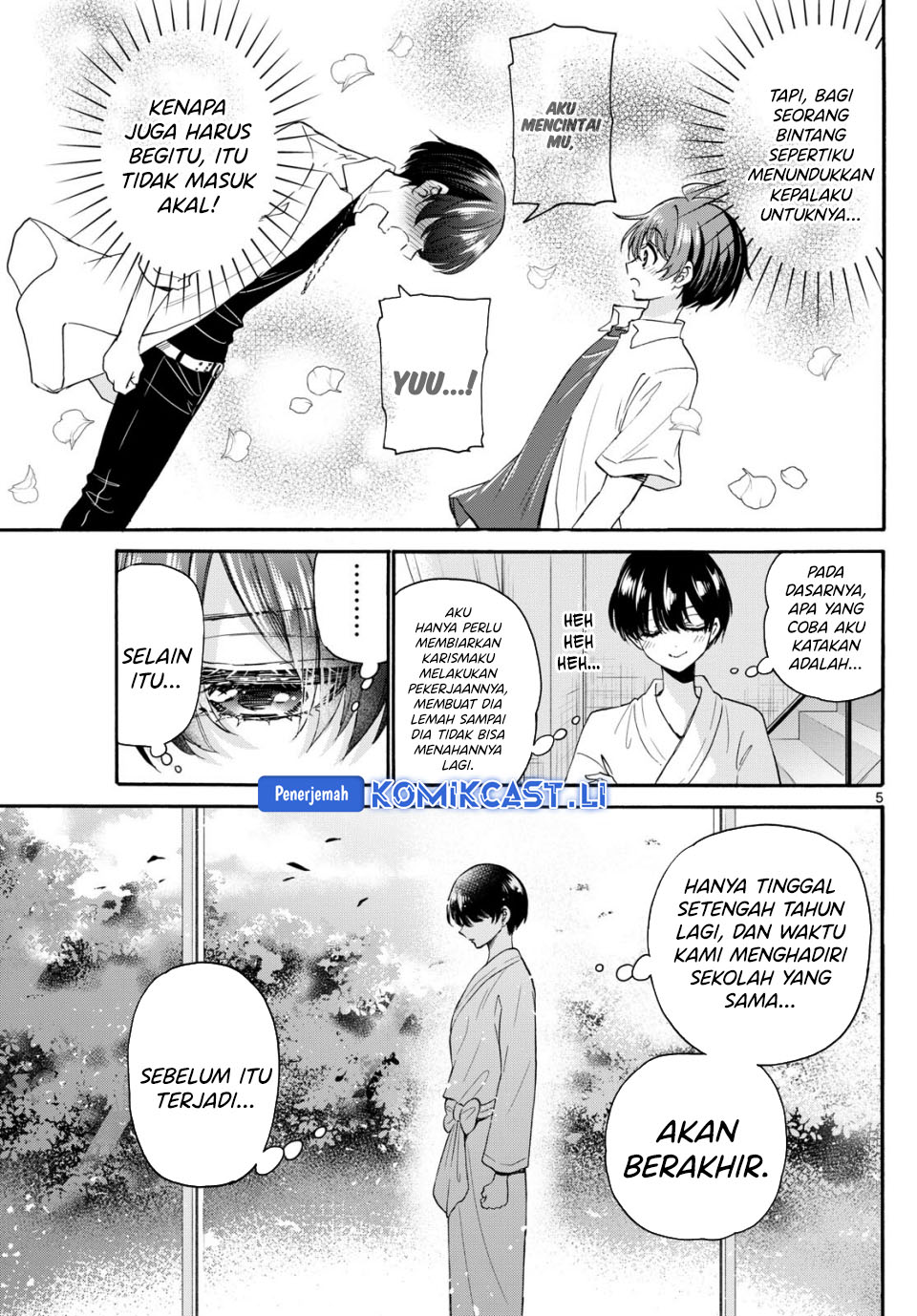Halaman 6 dari Mikadono Sanshimai wa Angai, Choroi. Chapter 116