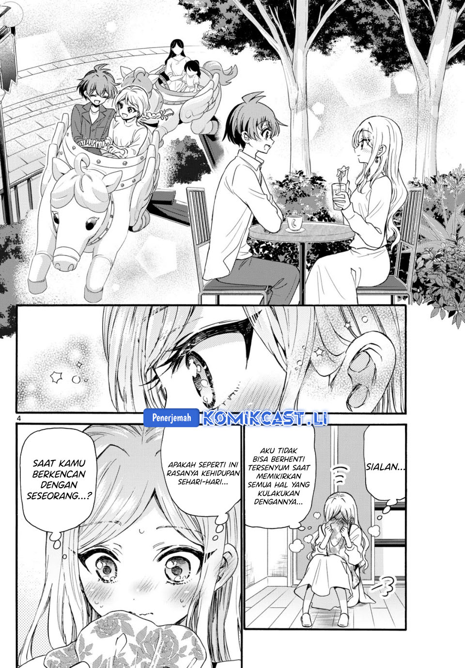 Halaman 5 dari Mikadono Sanshimai wa Angai, Choroi. Chapter 129