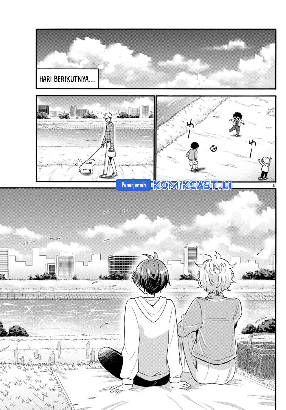 Halaman 6 dari Mikadono Sanshimai wa Angai, Choroi. Chapter 139