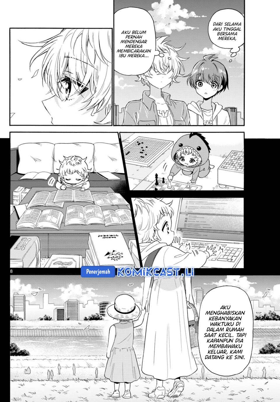 Halaman 9 dari Mikadono Sanshimai wa Angai, Choroi. Chapter 139