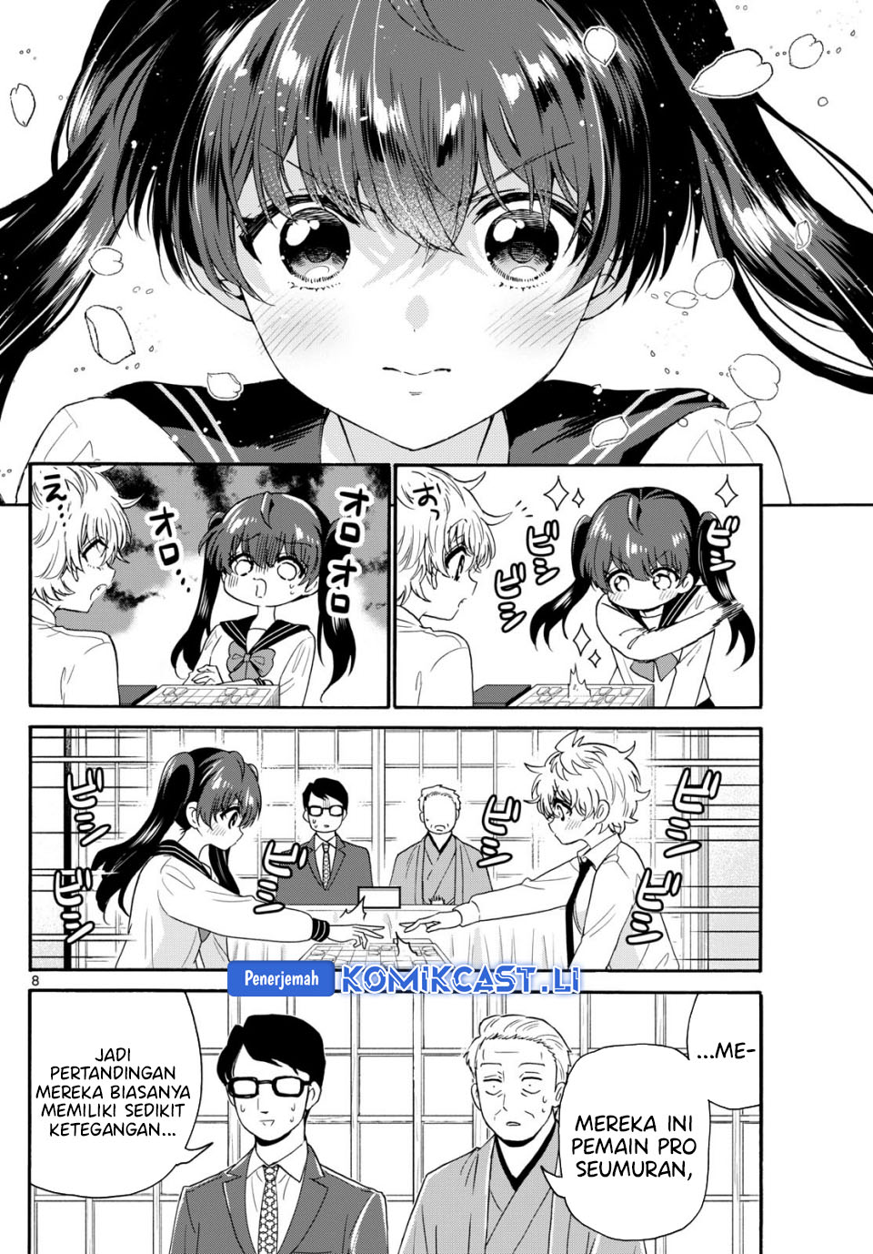 Halaman 9 dari Mikadono Sanshimai wa Angai, Choroi. Chapter 140