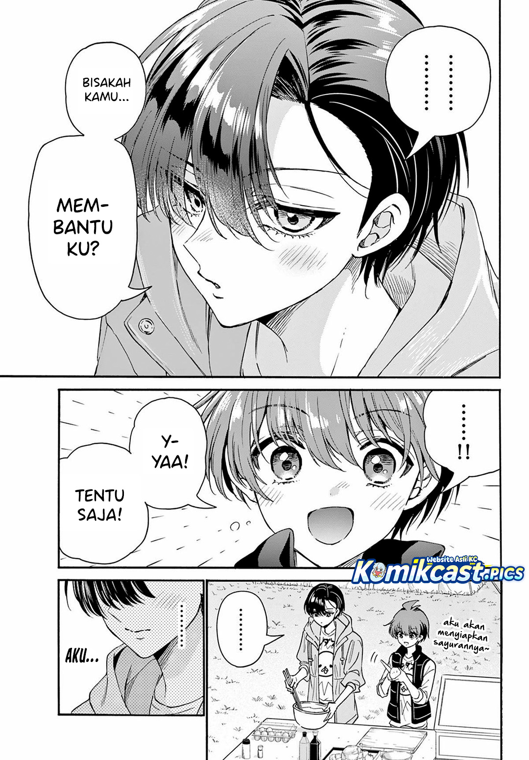 Halaman 8 dari Mikadono Sanshimai wa Angai, Choroi. Chapter 153