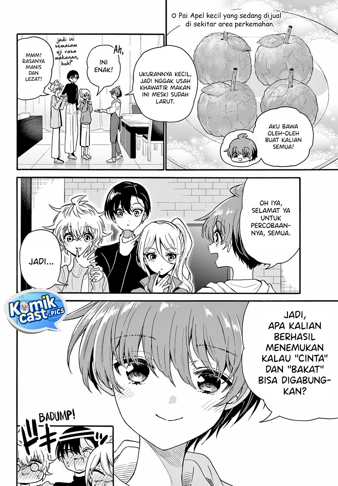 Halaman 17 dari Mikadono Sanshimai wa Angai, Choroi. Chapter 154