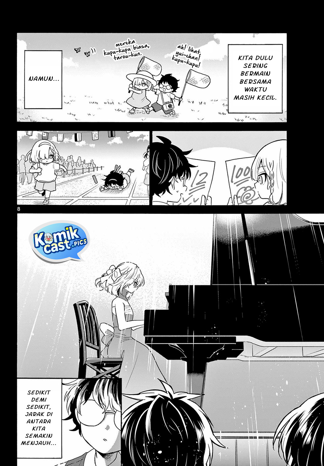 Halaman 9 dari Mikadono Sanshimai wa Angai, Choroi. Chapter 157