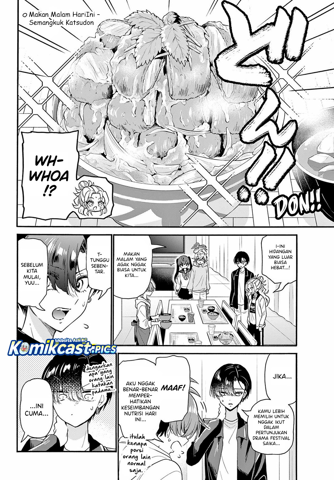 Halaman 17 dari Mikadono Sanshimai wa Angai, Choroi. Chapter 160