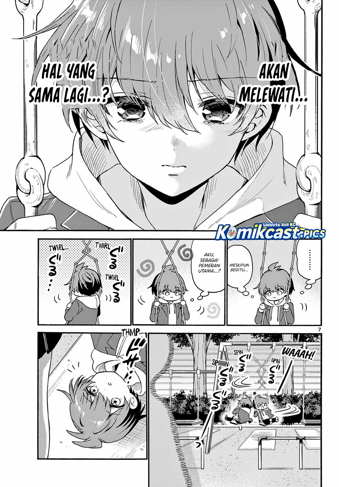 Halaman 8 dari Mikadono Sanshimai wa Angai, Choroi. Chapter 160