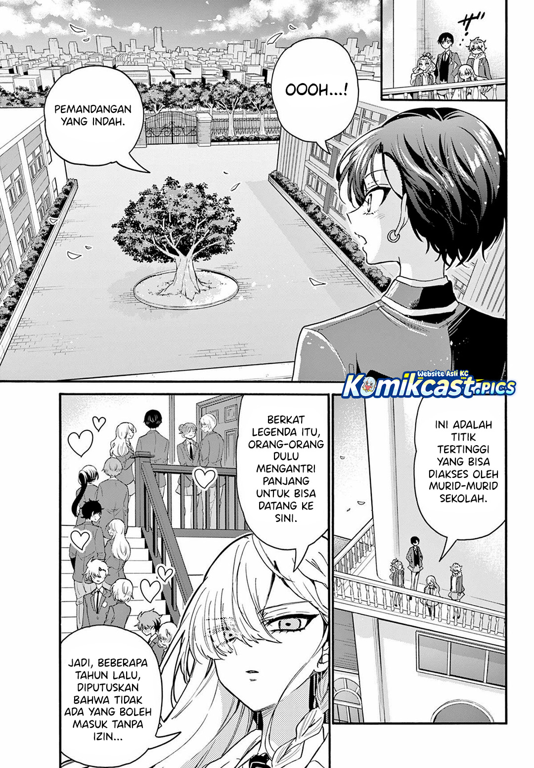 Halaman 10 dari Mikadono Sanshimai wa Angai, Choroi. Chapter 162
