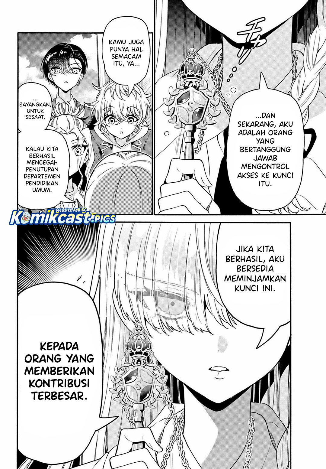 Halaman 11 dari Mikadono Sanshimai wa Angai, Choroi. Chapter 162
