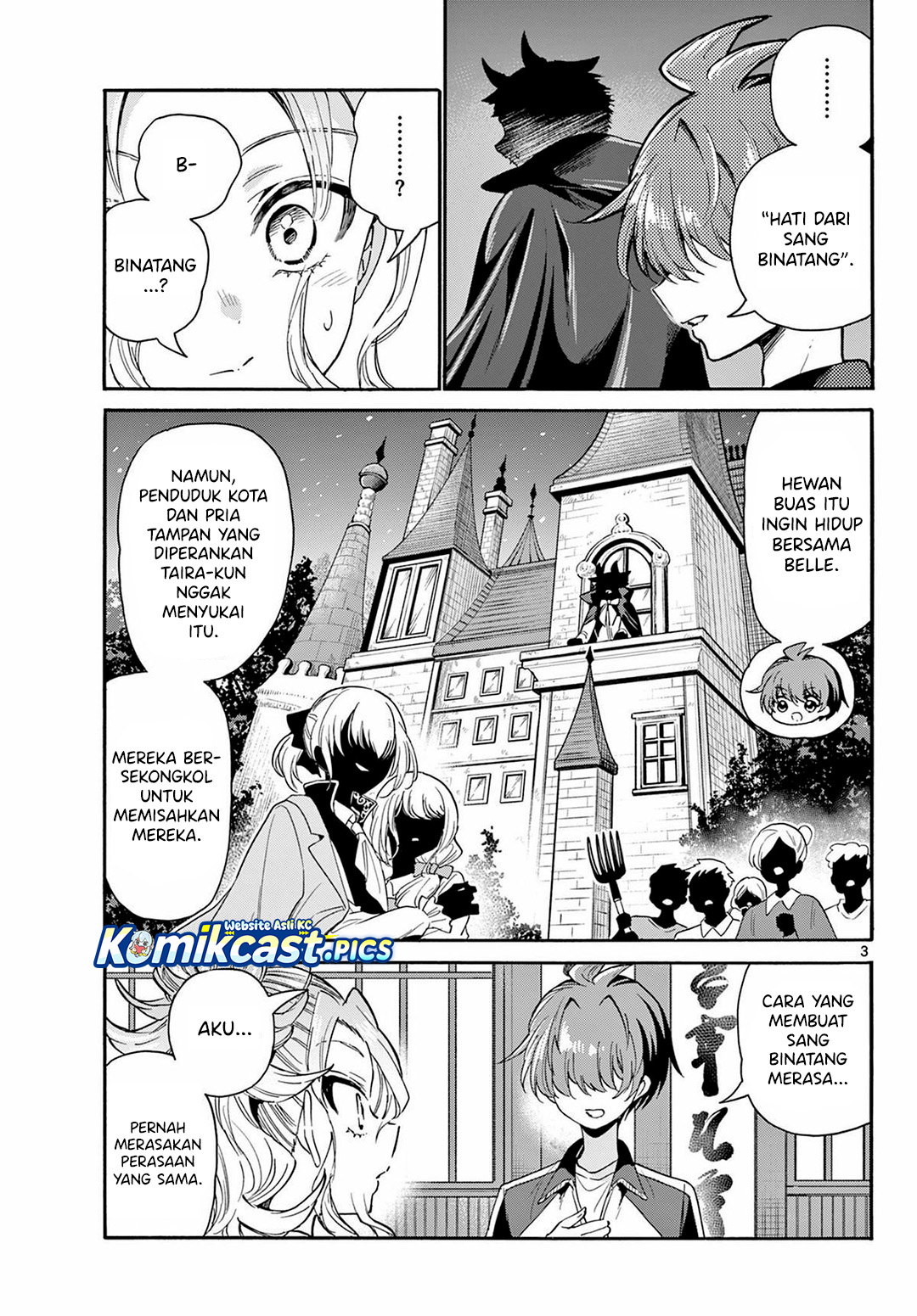 Halaman 4 dari Mikadono Sanshimai wa Angai, Choroi. Chapter 168