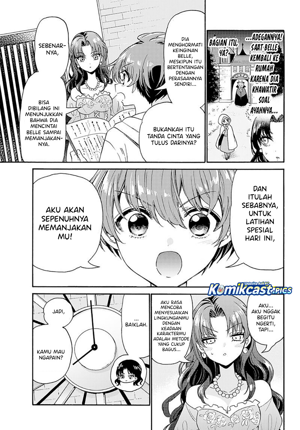 Halaman 6 dari Mikadono Sanshimai wa Angai, Choroi. Chapter 170