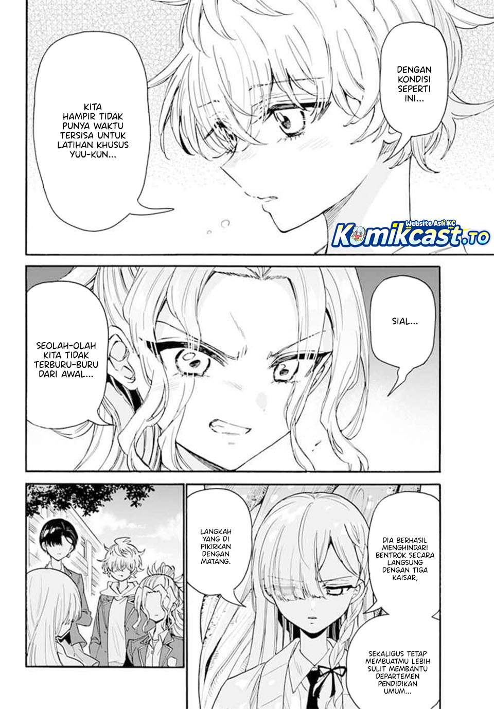 Halaman 6 dari Mikadono Sanshimai wa Angai, Choroi. Chapter 171