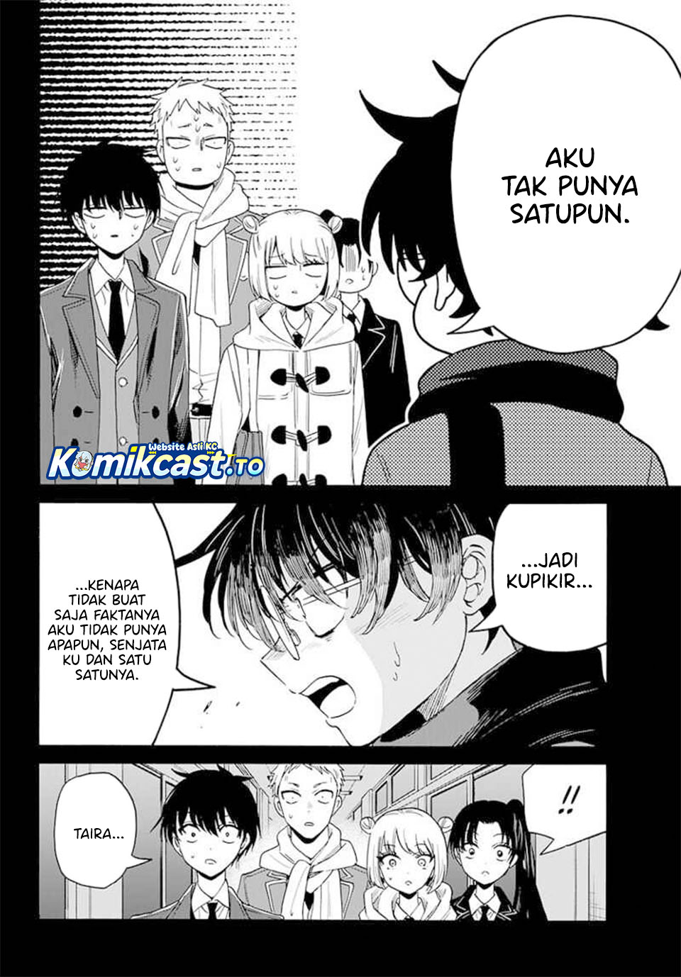 Halaman 8 dari Mikadono Sanshimai wa Angai, Choroi. Chapter 174