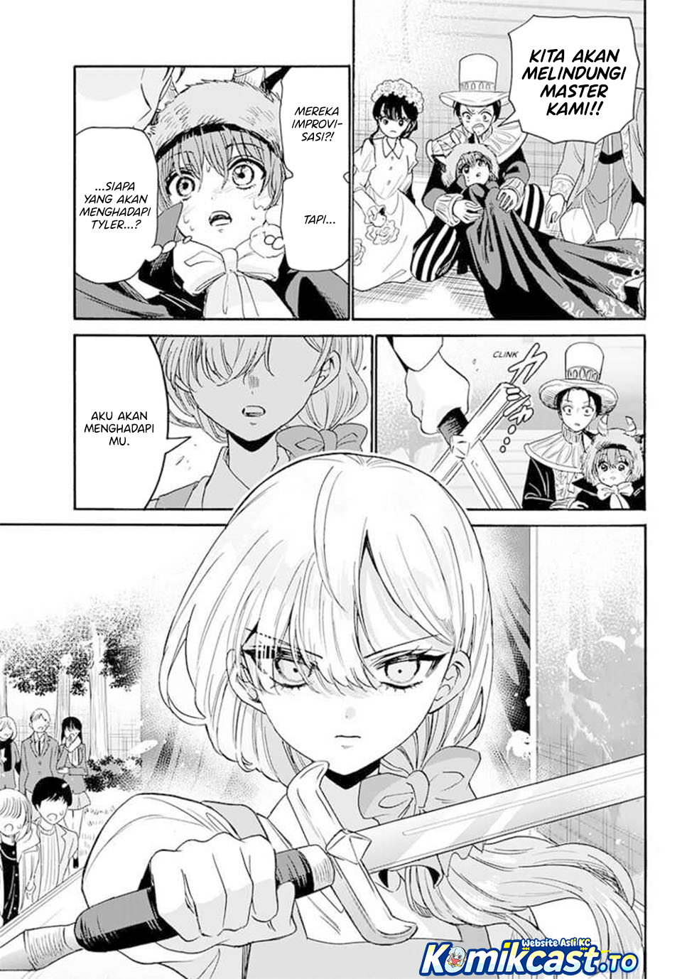 Halaman 18 dari Mikadono Sanshimai wa Angai, Choroi. Chapter 176