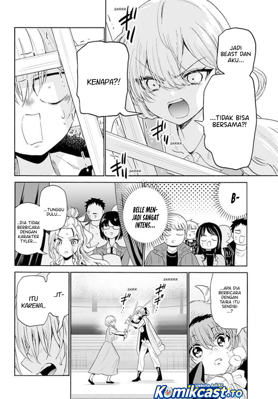 Halaman 6 dari Mikadono Sanshimai wa Angai, Choroi. Chapter 177
