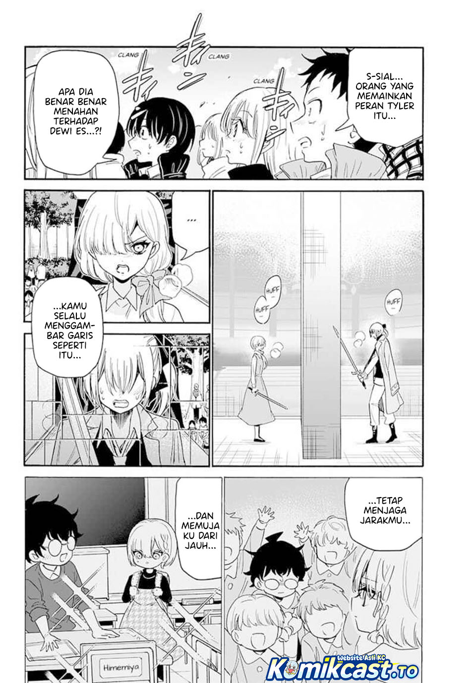 Halaman 8 dari Mikadono Sanshimai wa Angai, Choroi. Chapter 177