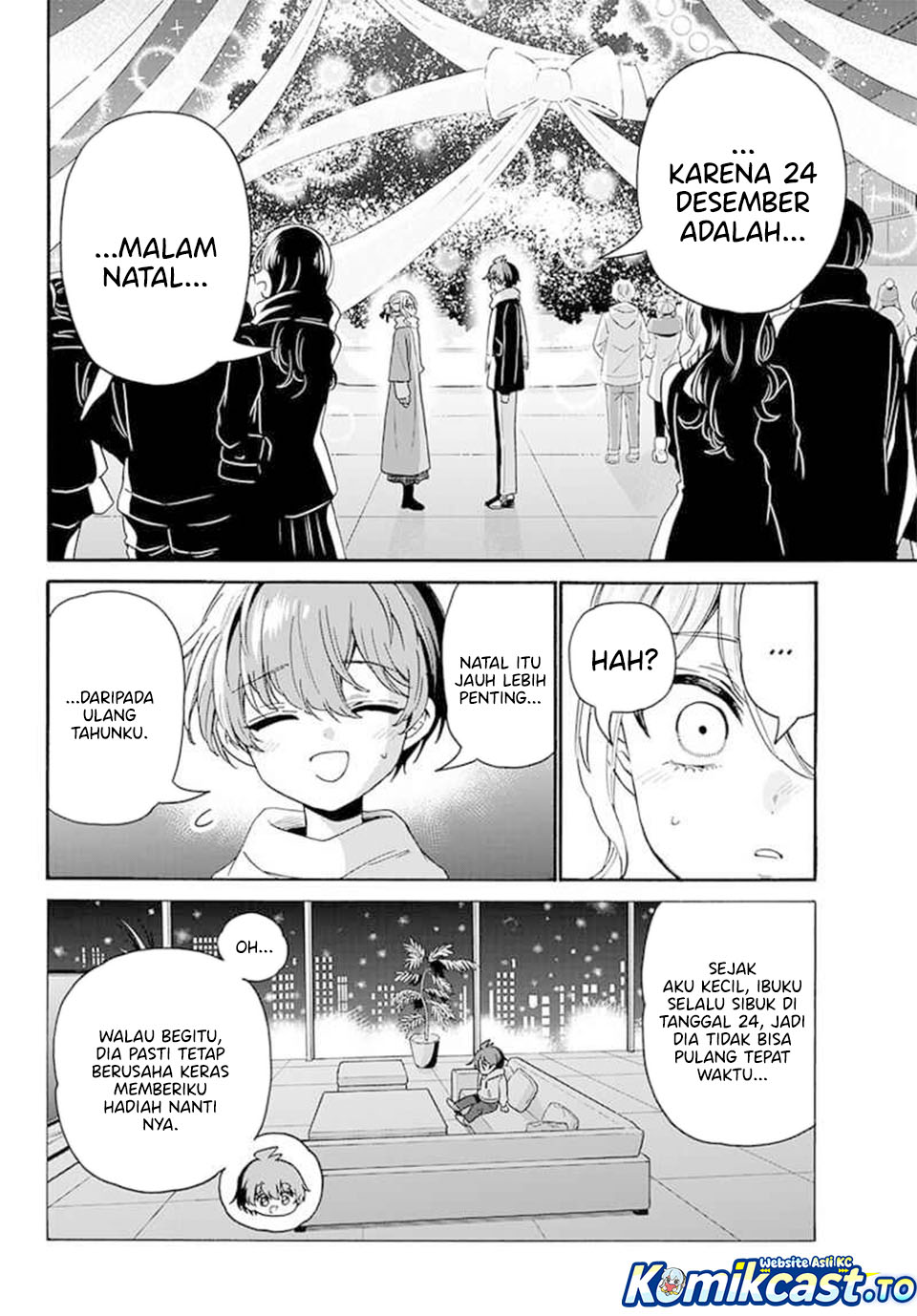 Halaman 13 dari Mikadono Sanshimai wa Angai, Choroi. Chapter 184