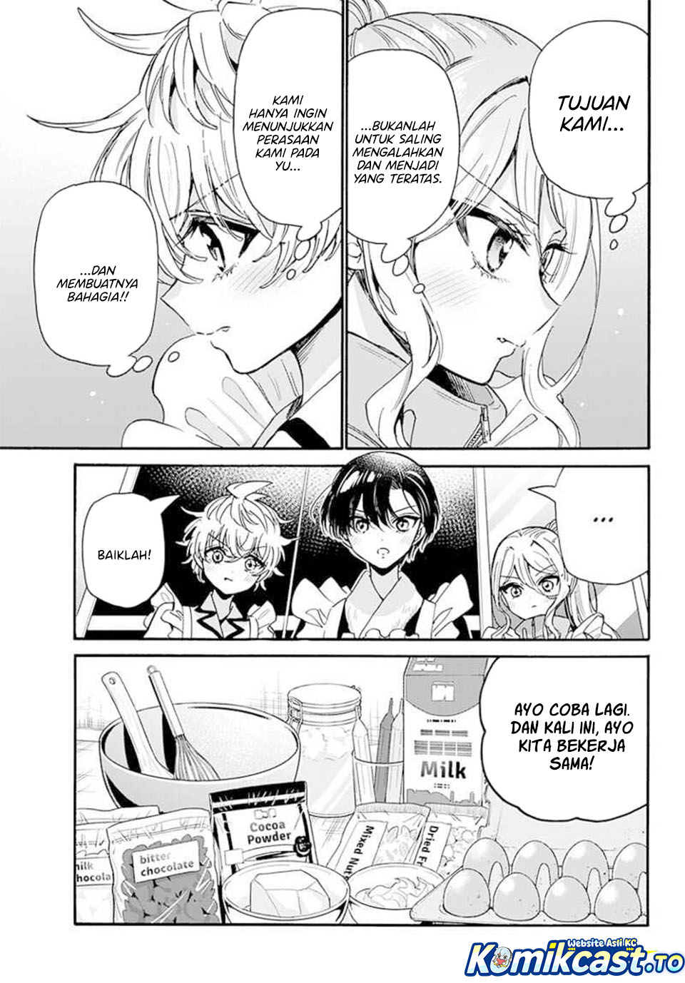 Halaman 5 dari Mikadono Sanshimai wa Angai, Choroi. Chapter 195