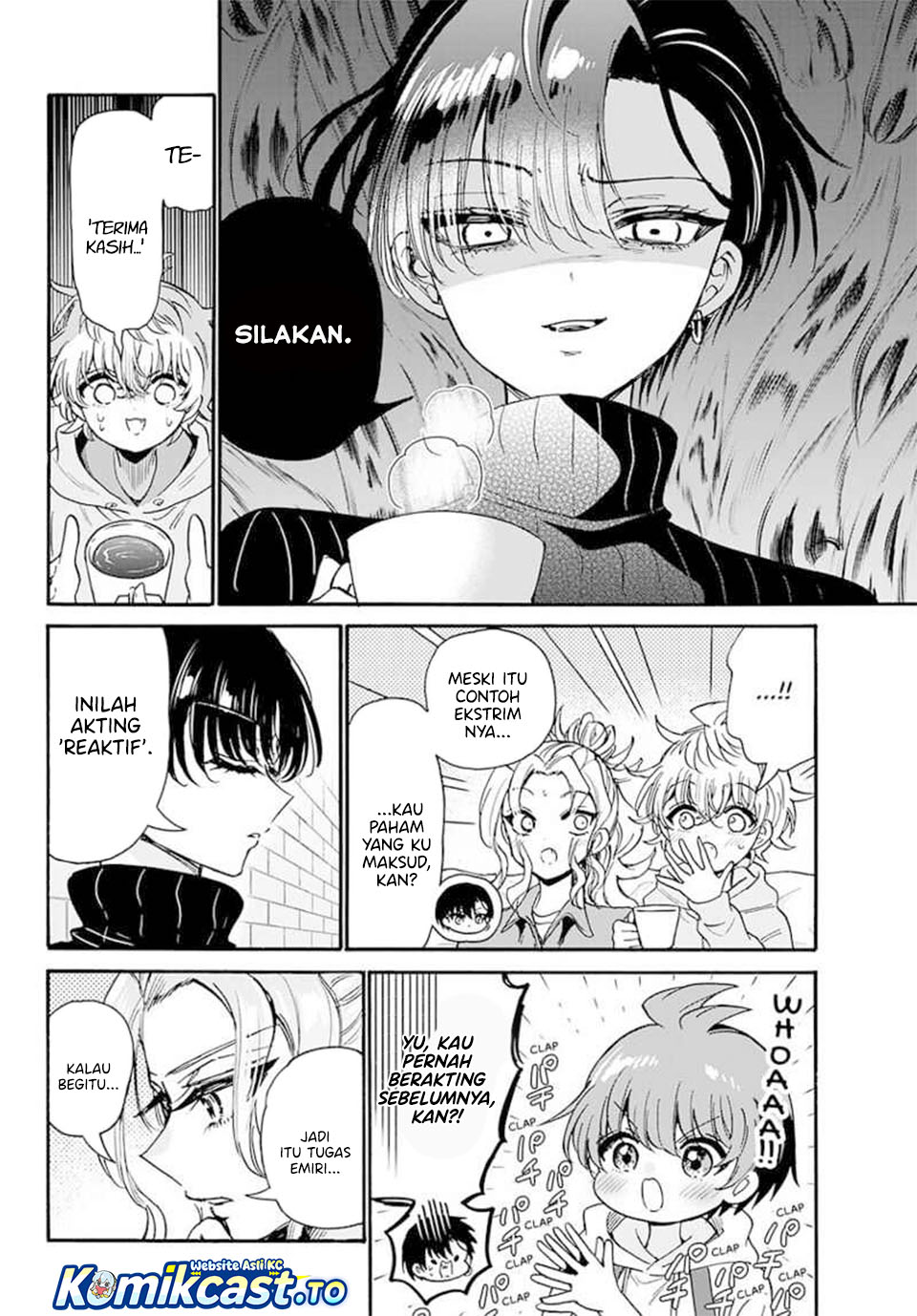 Halaman 9 dari Mikadono Sanshimai wa Angai, Choroi. Chapter 197