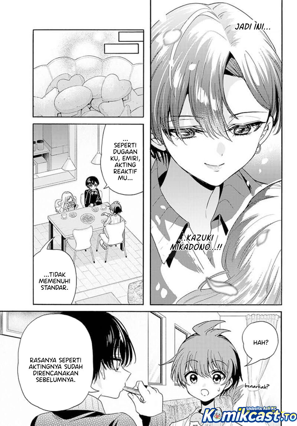 Halaman 14 dari Mikadono Sanshimai wa Angai, Choroi. Chapter 199