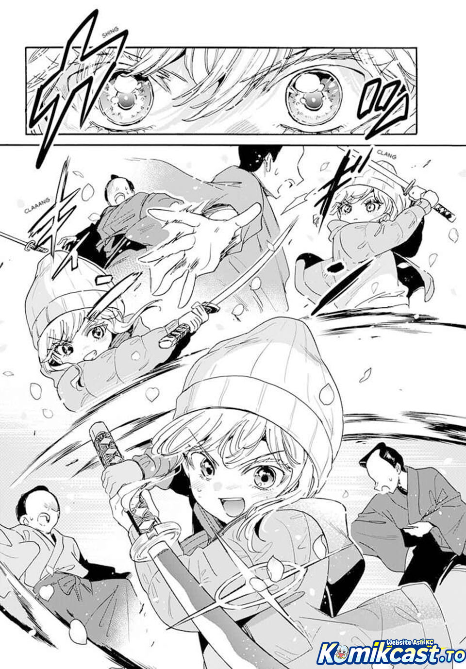 Halaman 16 dari Mikadono Sanshimai wa Angai, Choroi. Chapter 201