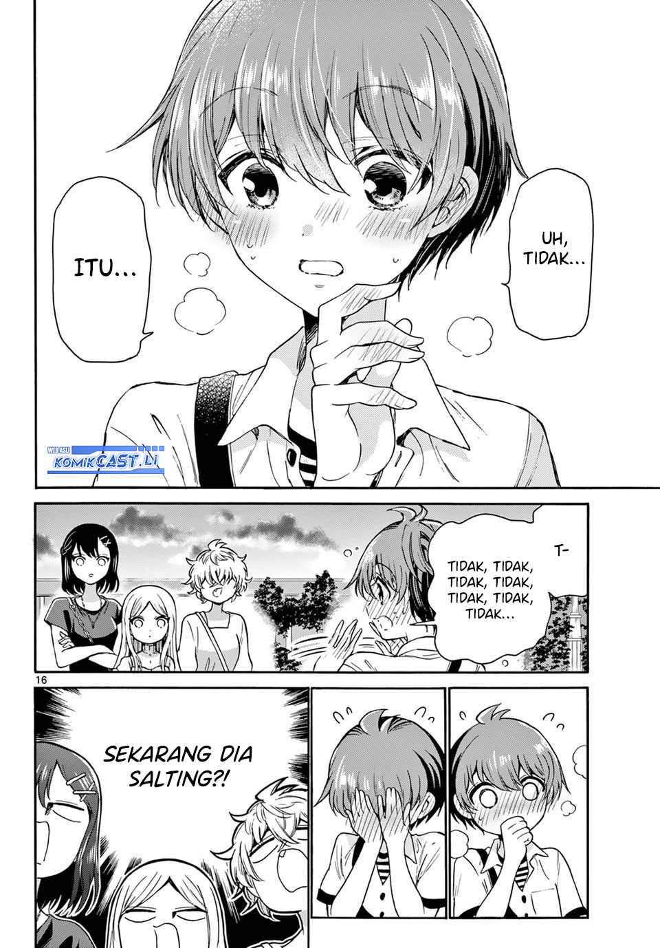 Halaman 17 dari Mikadono Sanshimai wa Angai, Choroi. Chapter 35
